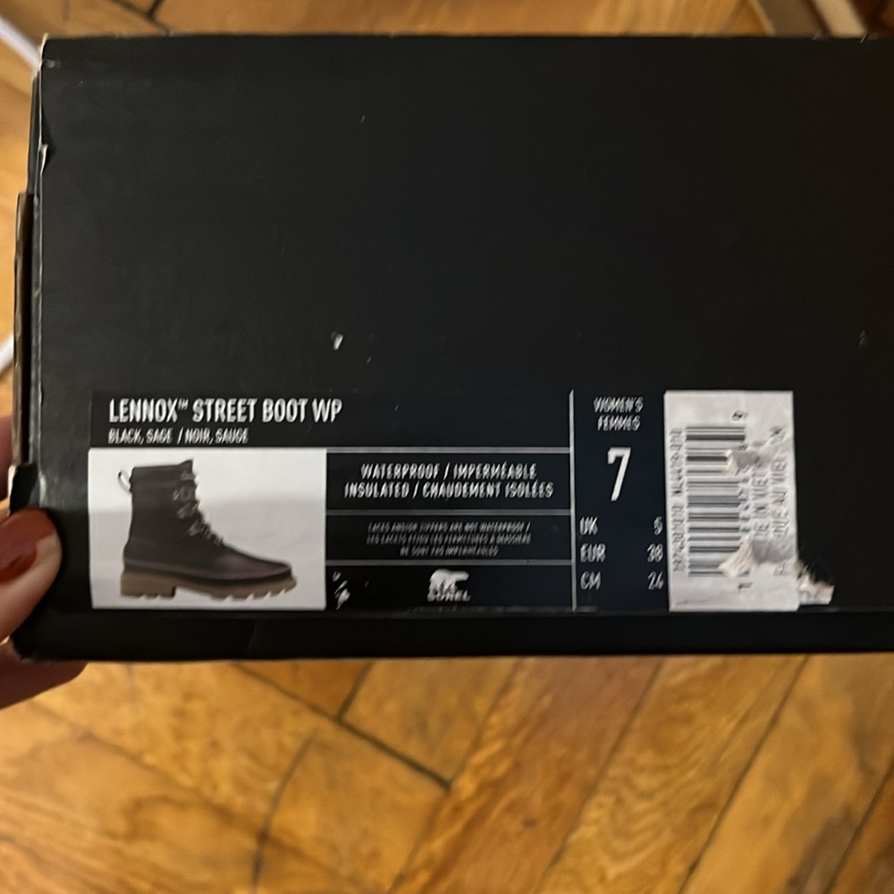 Sorel insulated waterproof Lennox Street Boot - Picture 7 of 8